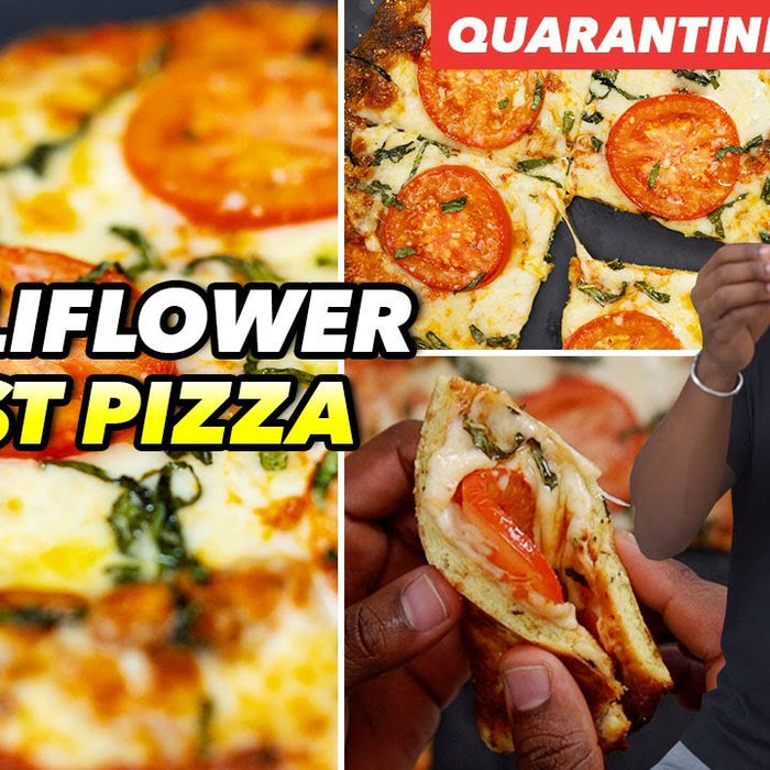 Best Cauliflower Crust Margherita Pizza
